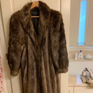 Saks Fifth Fur Coat
